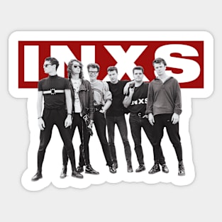 INXS Fan Art Sticker